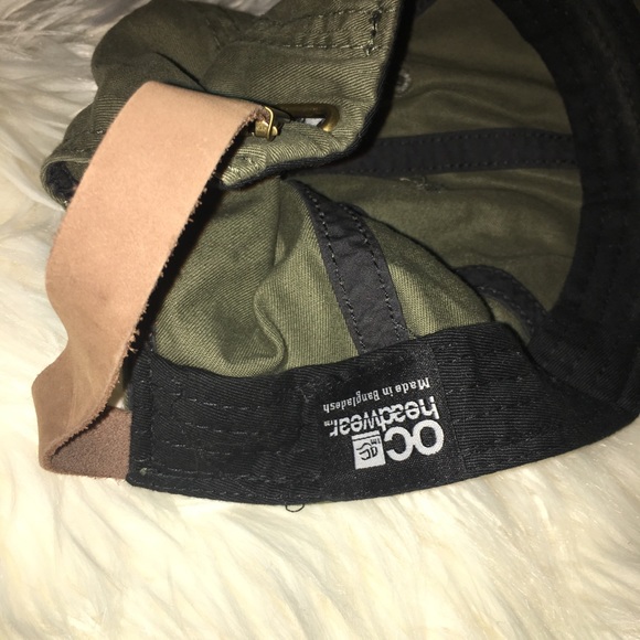 New olive green hat - Picture 2 of 2